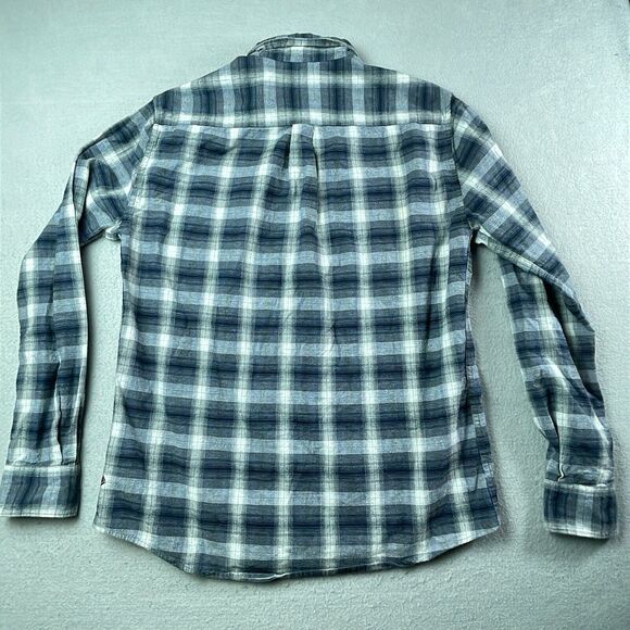 Barbour International Steve McQueen Shirt Mens Small Plaid Slim Fit - Picture 11 of 11